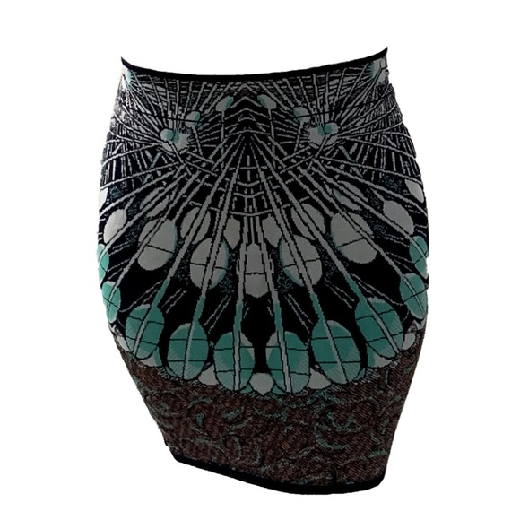 BCBGMaxAzria Aztec Bodycon Skirt - Picture 1 of 3